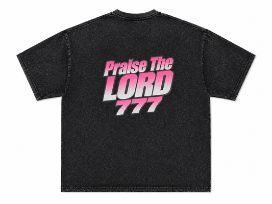 PTL777 Jesus King of the Universe vintage wash Tee