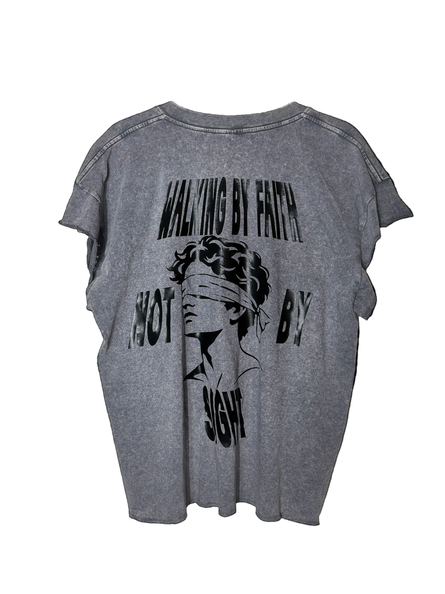 PTL777 muscle tee walking by faith