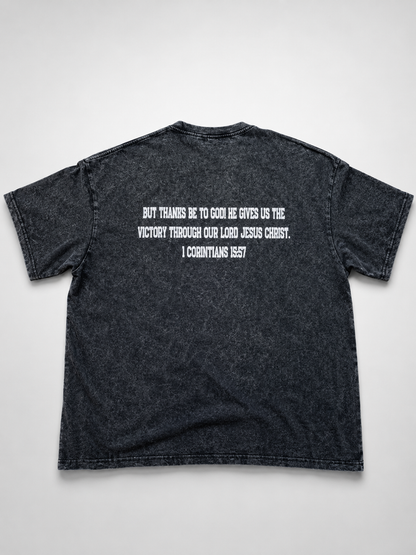 PTL77 Jesus win vintage wash