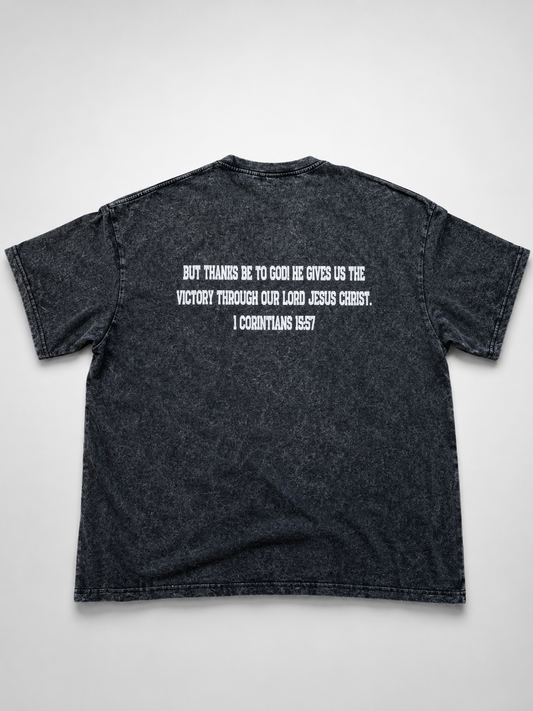 PTL77 Jesus win vintage wash