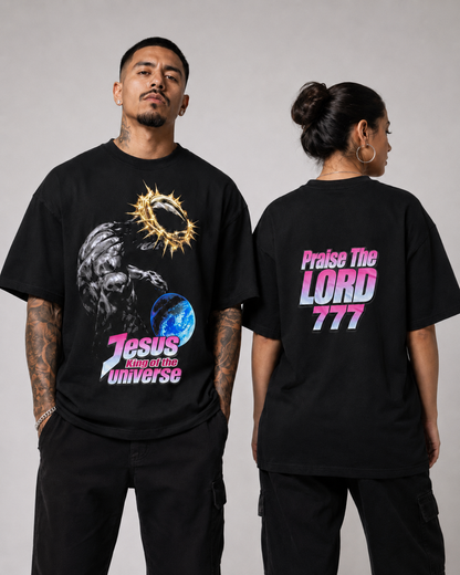 PTL 777 Jesus King of the Universe Tee