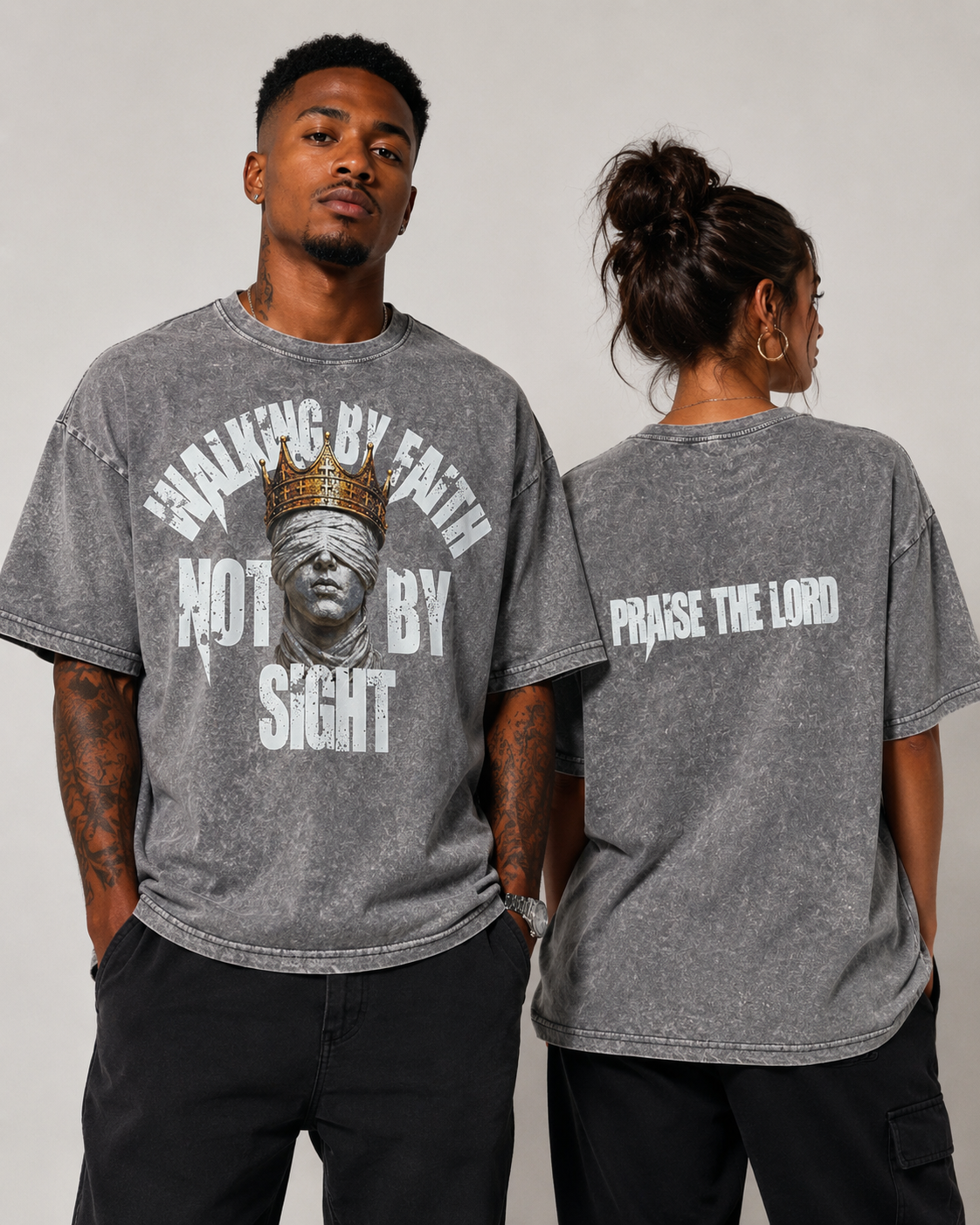 PTL77 Tee walking by faith