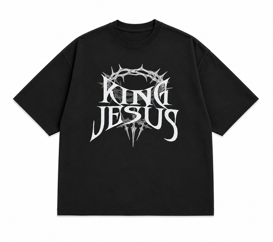 PTL 777 King Jesus Tee black