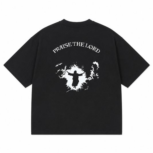 PTL 777 King Jesus Tee black