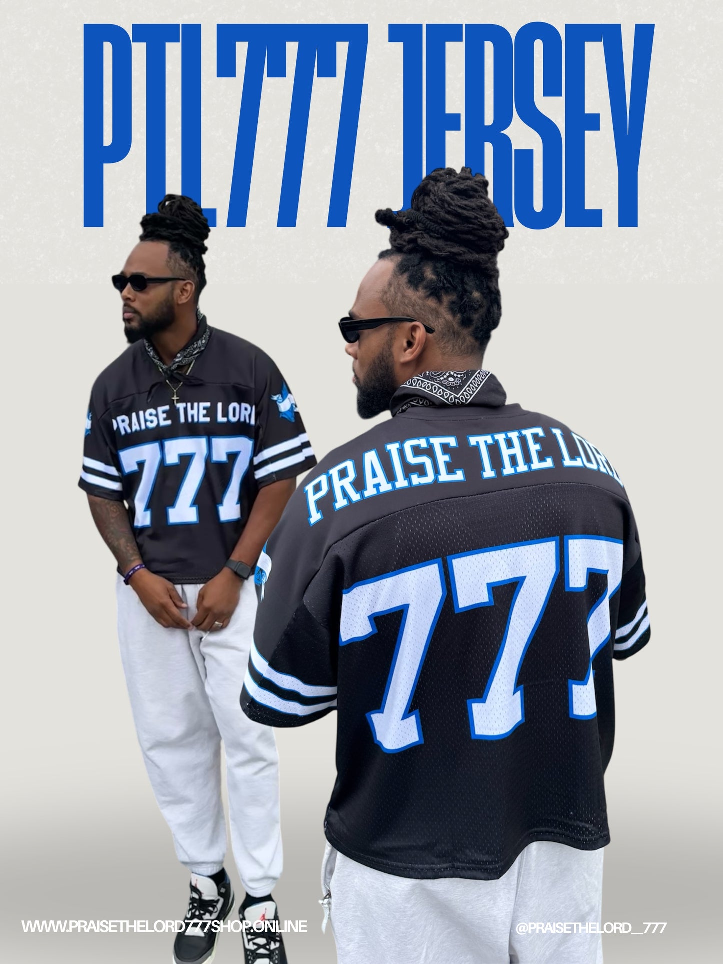 PTL 777 UNISEX CROPPED TOP JERSEY