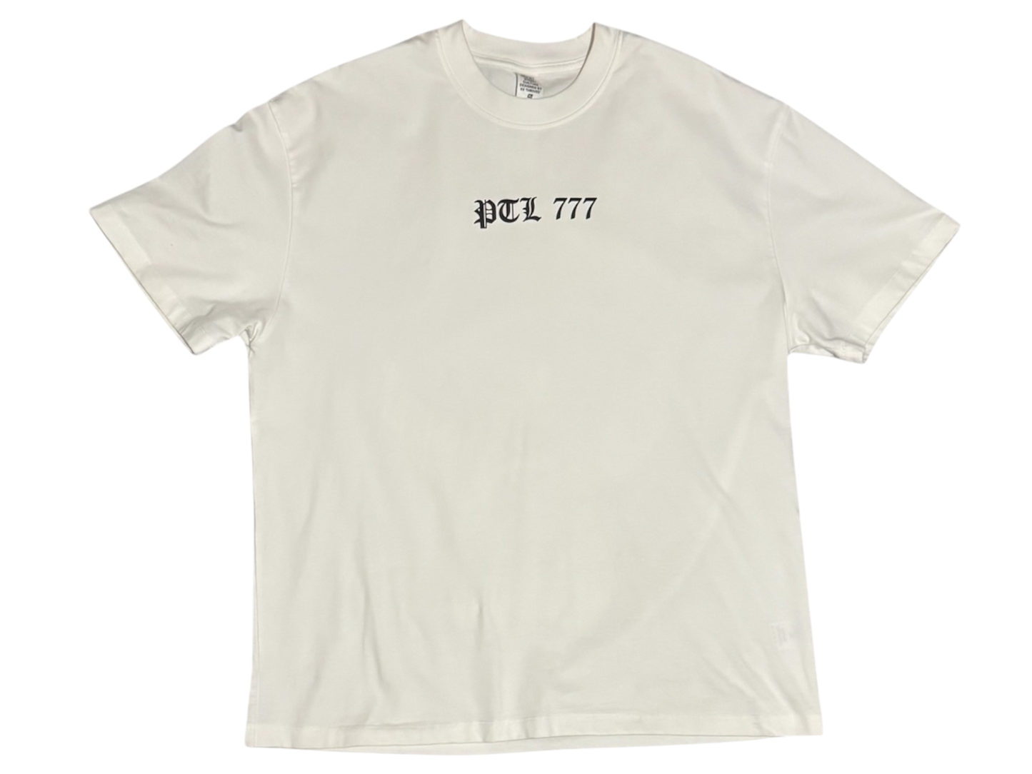 PTL777 4:13 oversize t shirt