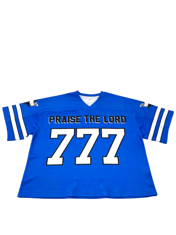 PTL777 UNISEX Cropped Top Jersey