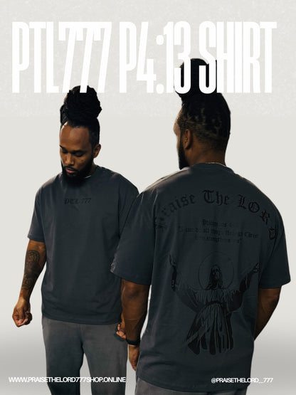 PTL777 4:13 oversize t shirt